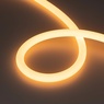 Лента светодиодная герметичная MOONLIGHT-TOP-A336-D18mm 24V Warm2300 360deg (14.4 W/m, IP65, 2835, 5m, wire x1) (Arlight, Вывод прямой, 3 года)