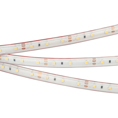 Лента светодиодная RTW 2-5000PS 12V White6000 (3528, 300 LED, LUX) (Arlight, 4.8 Вт/м, IP67)
