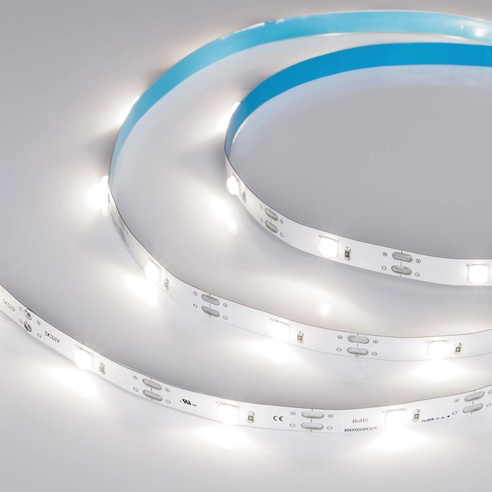 Лента светодиодная RT-5000-6060LENS-20-12V Day4000 (10mm, 10W/m, IP20) (Arlight, Открытый)