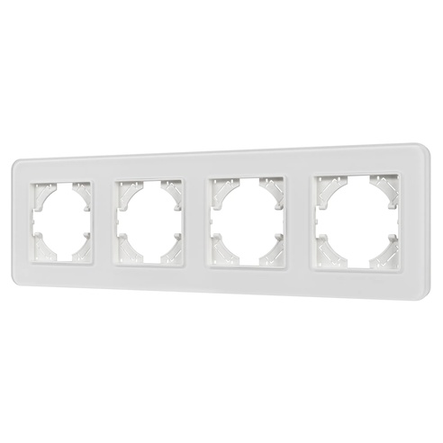 Рамка стеклянная FRM-OMALI-SFGS-4-WH (Arlight, -)