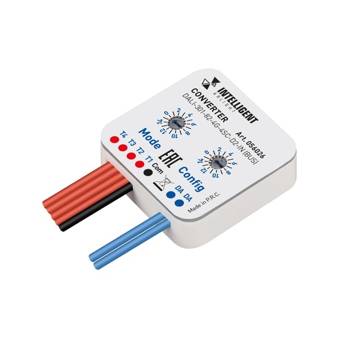 INTELLIGENT ARLIGHT Конвертер DALI-301-82-4G-4SC-D2-IN (BUS) (IARL, IP20 Пластик, 3 года)