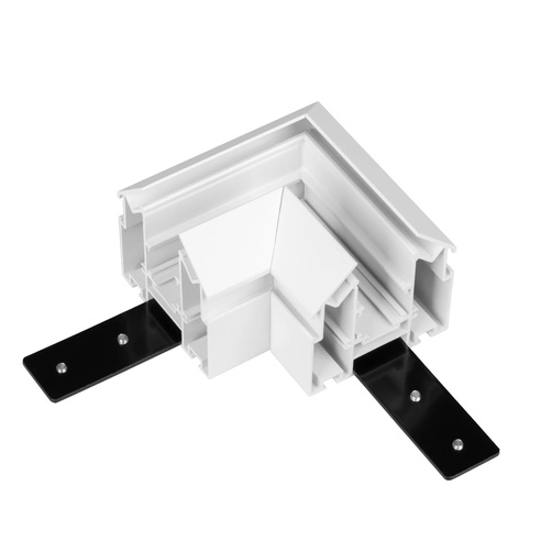 Коннектор угловой MAG-ORIENT-CON-2653-STR-G-L90 (WH) (Arlight, IP20 Металл, 3 года)