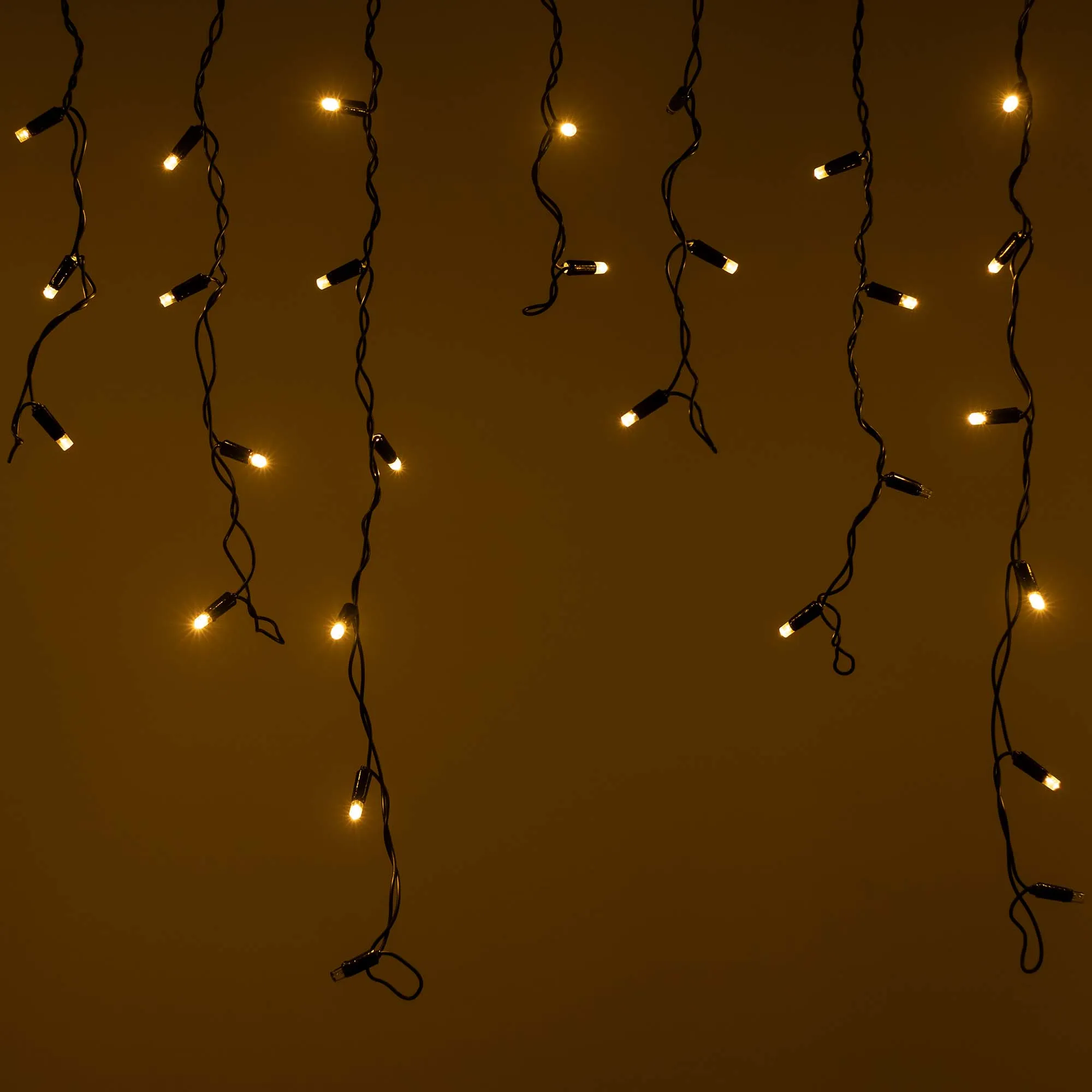 Светодиодная гирлянда ARD-EDGE-CLASSIC-2400x600-BLACK-88LED-FLASH Warm/Warm (230V, 6W) (Ardecoled, IP65)