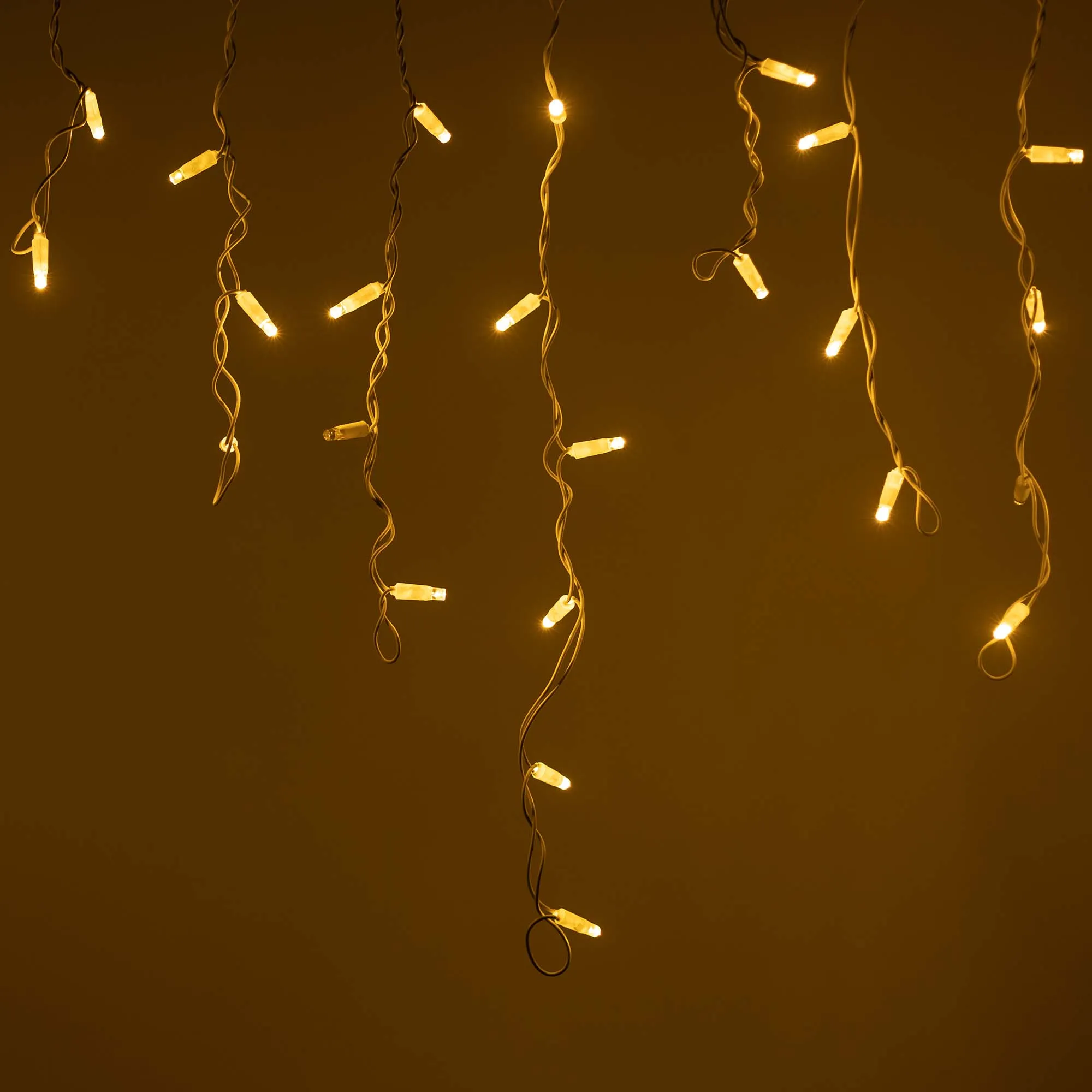 Светодиодная гирлянда ARD-EDGE-CLASSIC-2400x600-WHITE-88LED-FLASH Warm/Warm (230V, 6W) (Ardecoled, IP65) - изображение товара