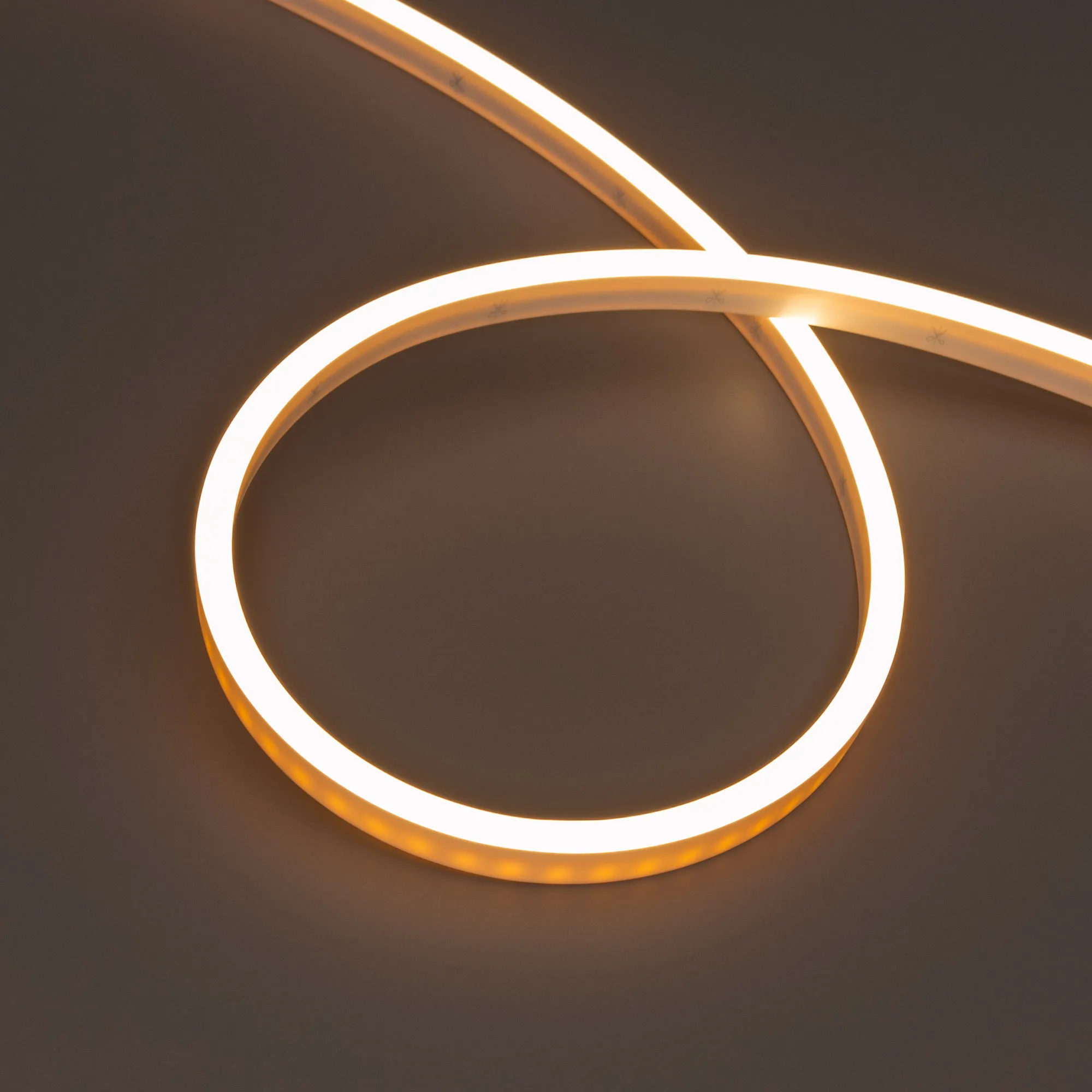 Лента герметичная WAVE-SIDE-PU-A120-06x12mm 24V Warm2700 (8 W/m, IP68, 5m, wire x2) (Arlight, Вывод боковой, 3 года)