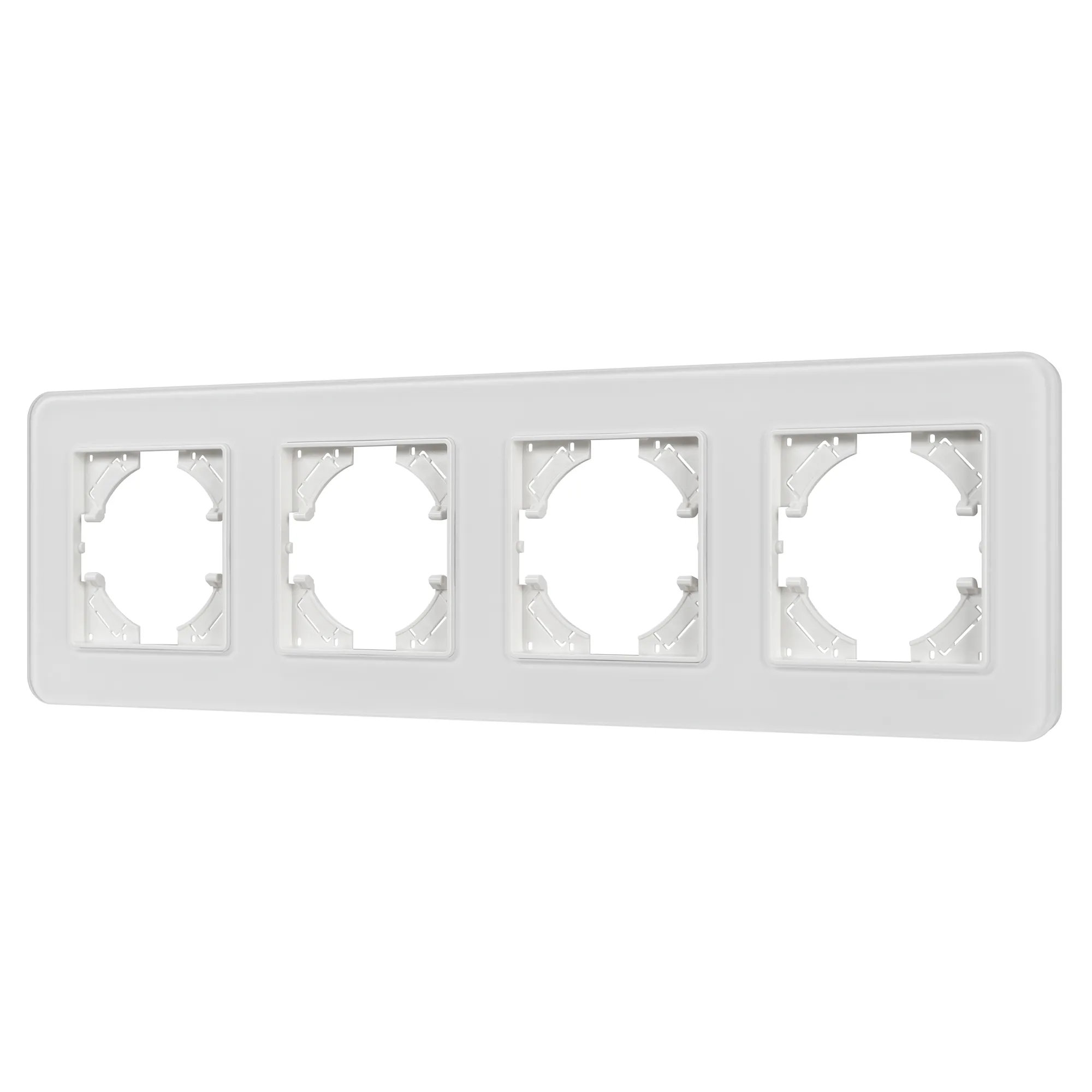 Рамка стеклянная FRM-OMALI-SFGS-4-WH (Arlight, -) - изображение товара