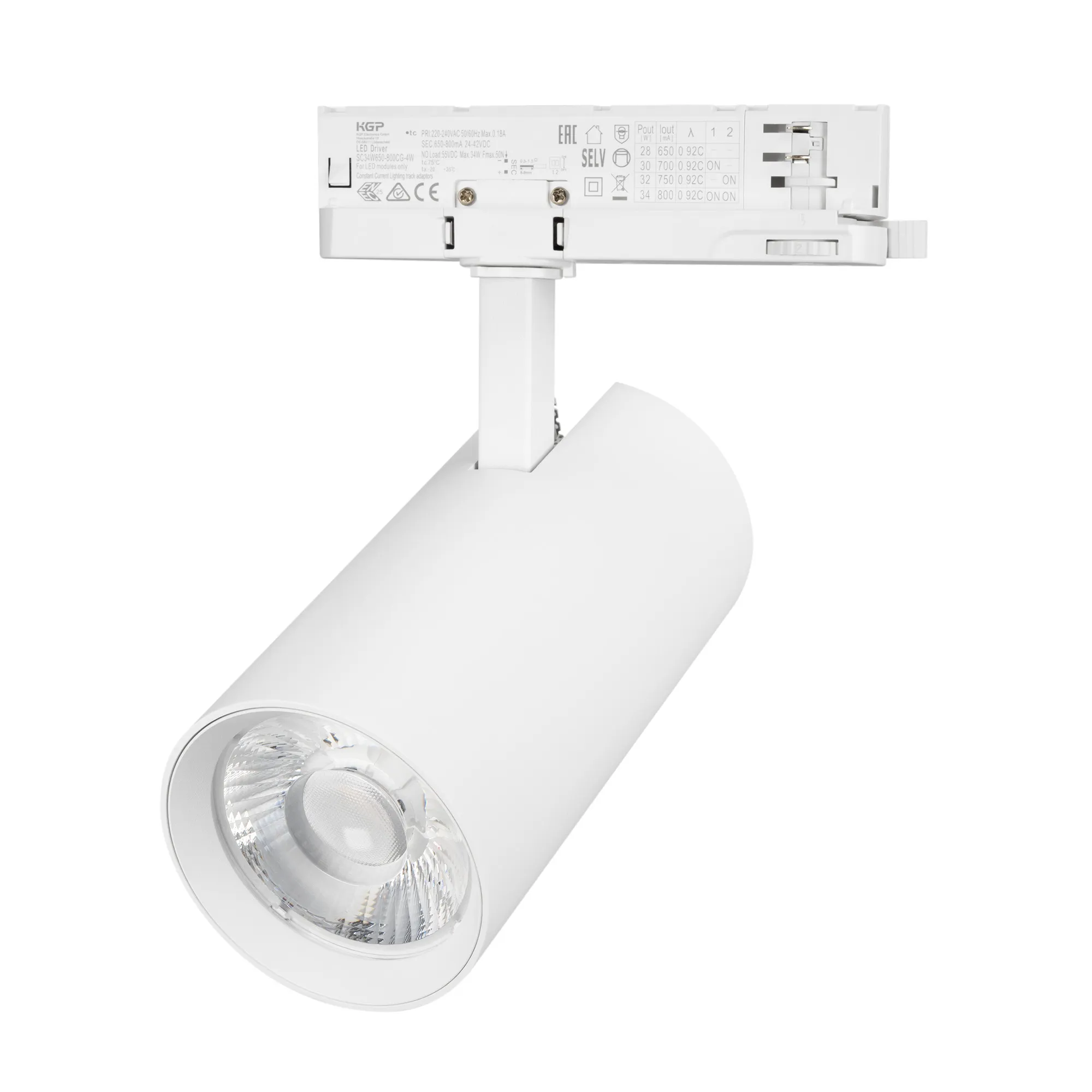 Светильник LGD-GERA-4TR-R90-30W Warm3000 (WH, 36 deg, 230V) (Arlight, IP20 Металл, 5 лет) - изображение товара