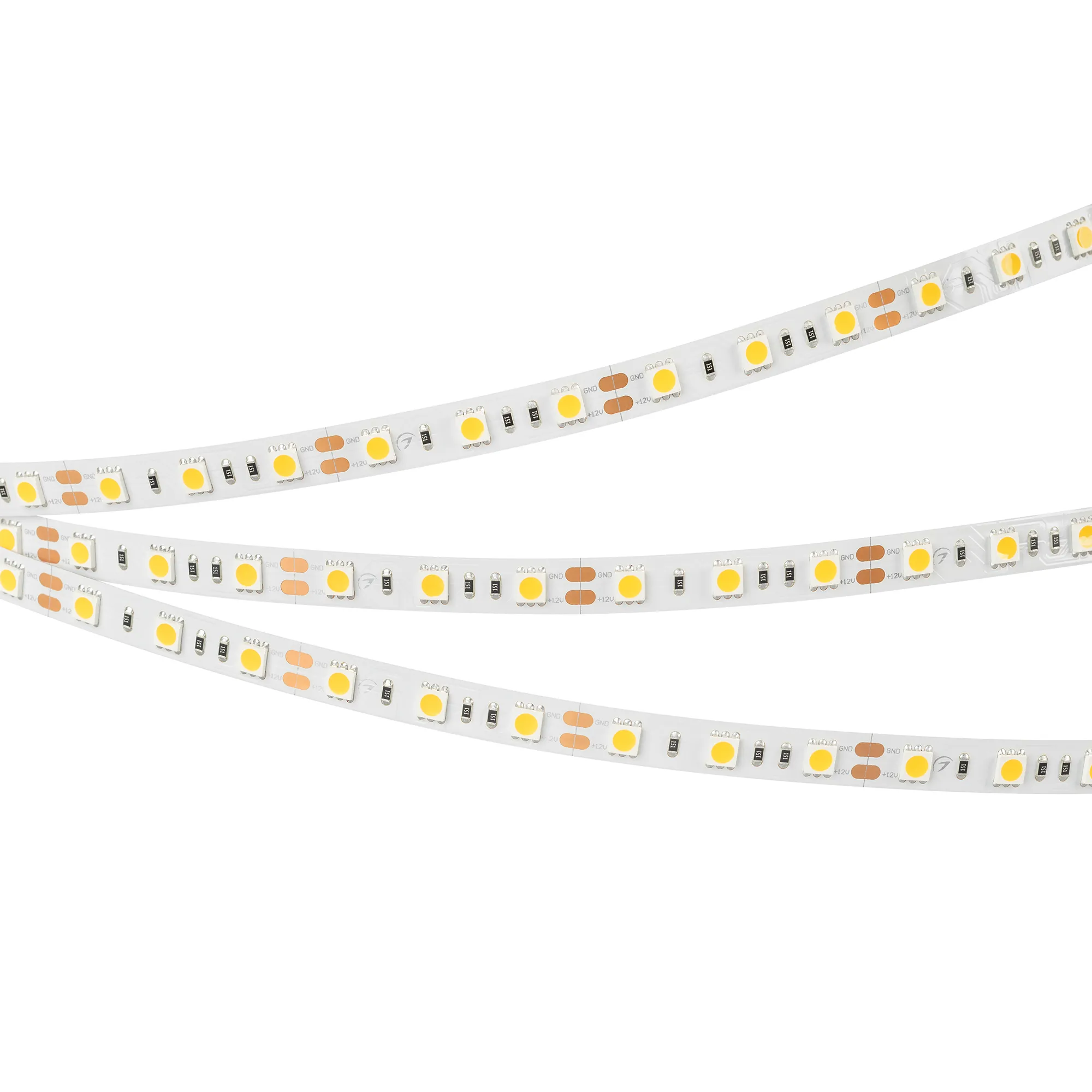 Лента светодиодная RT-B60-10mm 12V Warm2700 (14.4 W/m, IP20, 5060, 5m) (Arlight, 14.4 Вт/м, IP20)